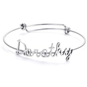 - ✨DOROTHY ADJUSTABLE NAME BRACELET  *NWT*✨